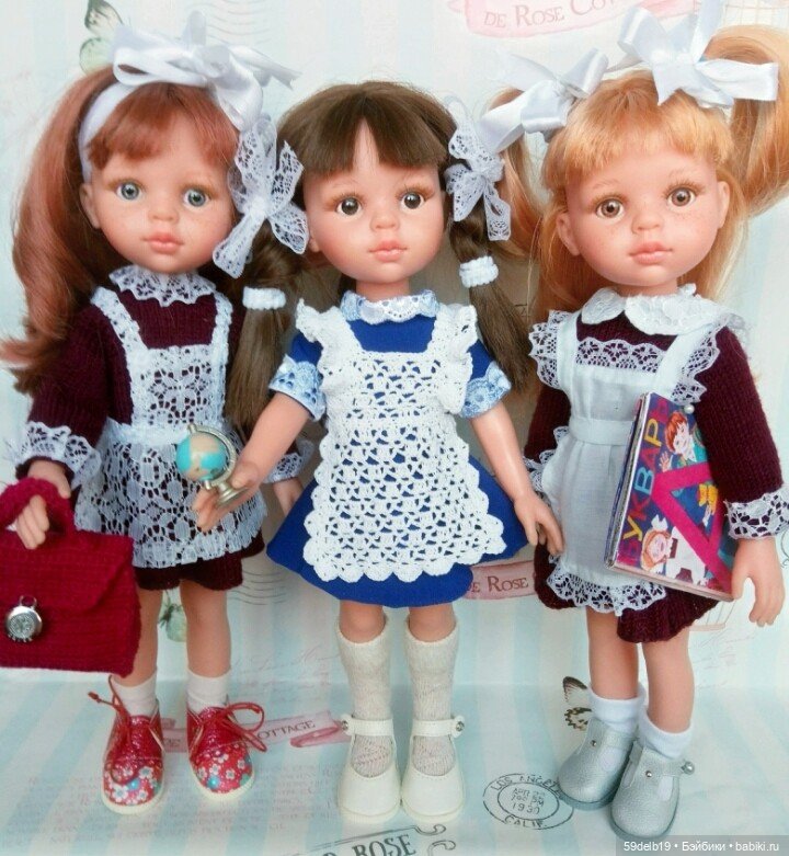 Праздник - День Знаний — Одежда и обувь для кукол своими руками: фото (фото 8)