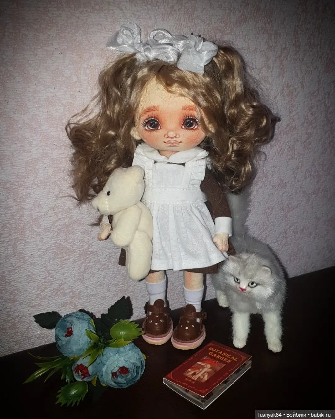 1 сентября — Текстильные игрушки и примитивы: кофейные (фото 8)