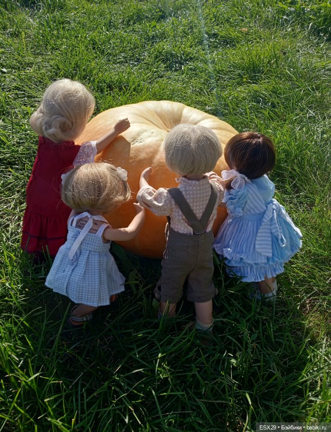 Вот это тыква — Игровые куклы разных производителей (Разное): редкие бренды (фото 2)