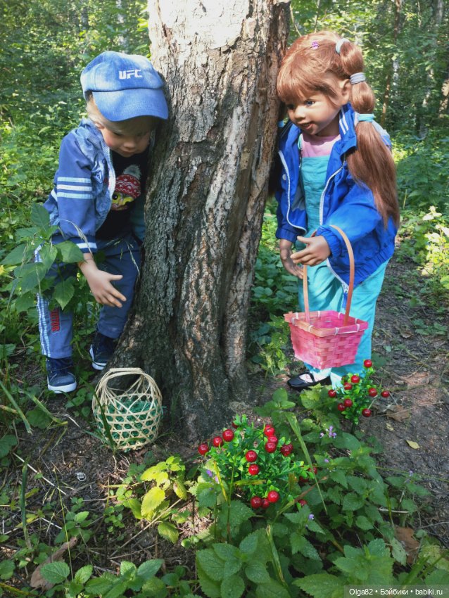 В лесу — Куклы Monika Levenig и Monika Peter (фото 3)