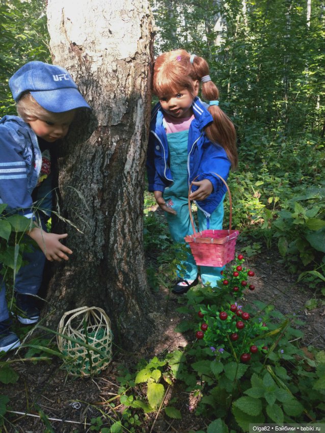 В лесу — Куклы Monika Levenig и Monika Peter (фото 2)