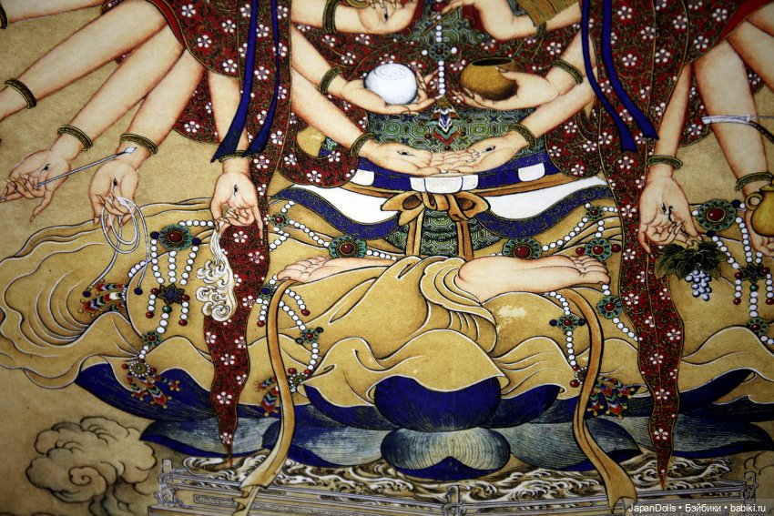 Гуанинь на выставке "Япония. Куклы, сказки и легенды" (фото 6)