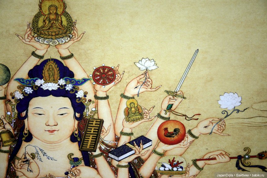 Гуанинь на выставке "Япония. Куклы, сказки и легенды" (фото 4)
