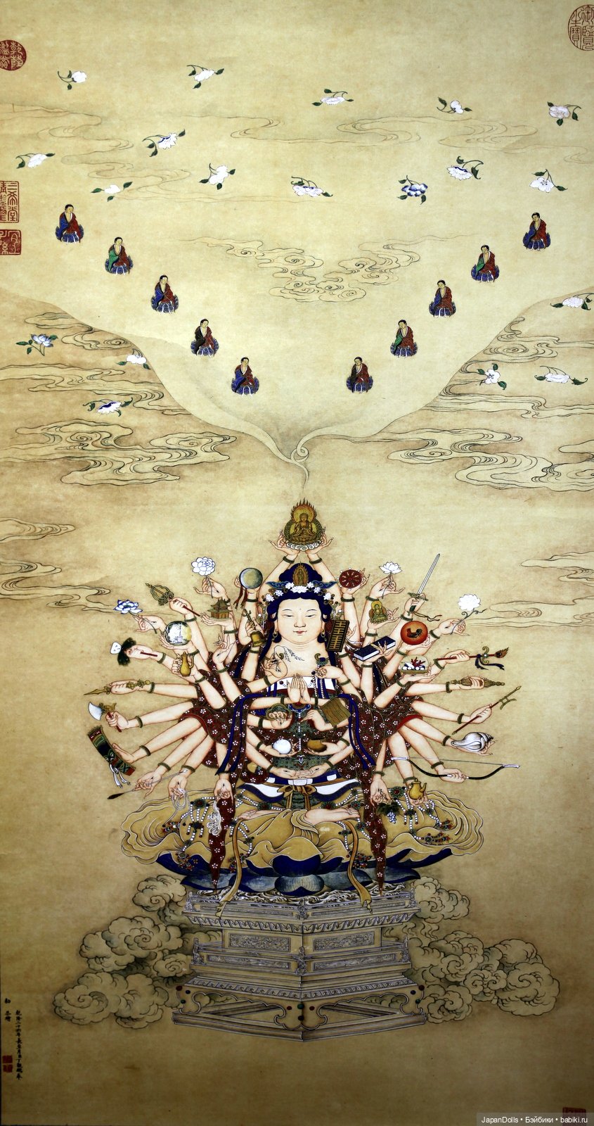 Гуанинь на выставке "Япония. Куклы, сказки и легенды" (фото 10)