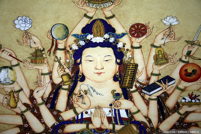 Гуанинь на выставке "Япония. Куклы, сказки и легенды" (фото 9)