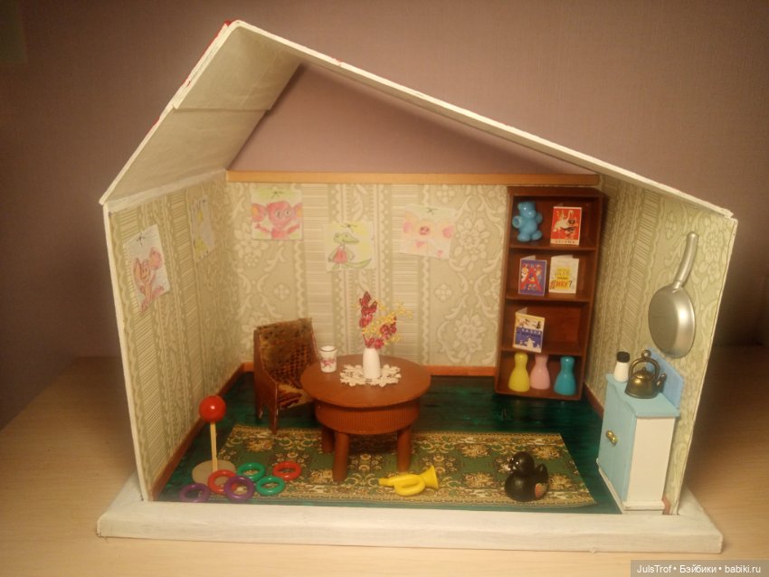 Домик друзей🌸 — Румбоксы и кукольные интерьеры: фото (фото 2)