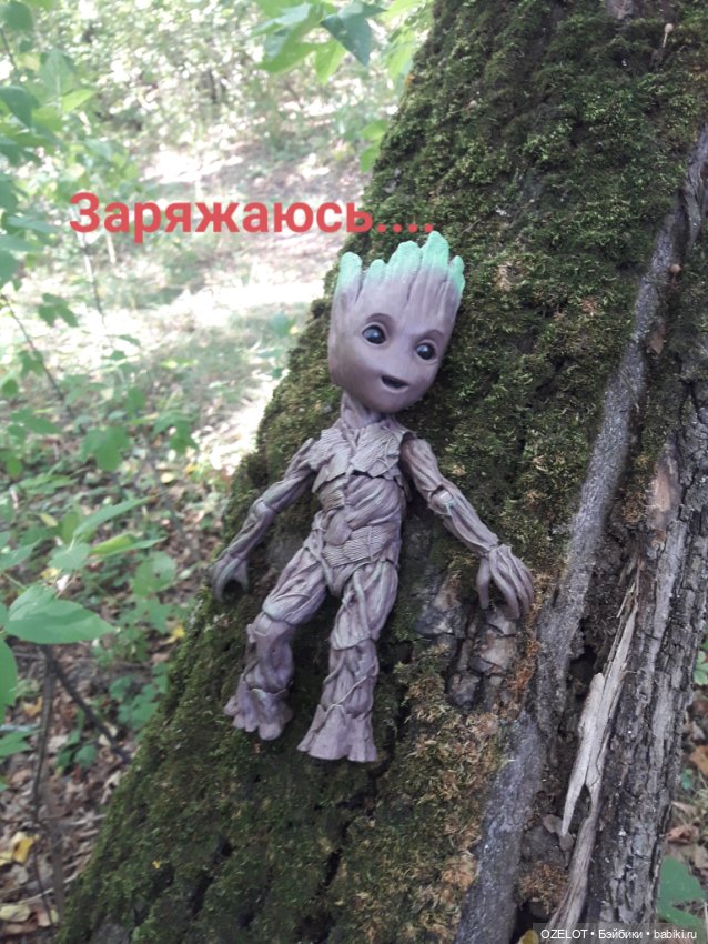 Грут в лесу — Разные шарнирные куклы (не БЖД): редкие (фото 3)