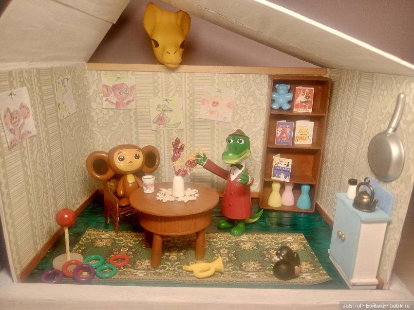 Домик друзей🌸 — Румбоксы и кукольные интерьеры: фото (фото 10)