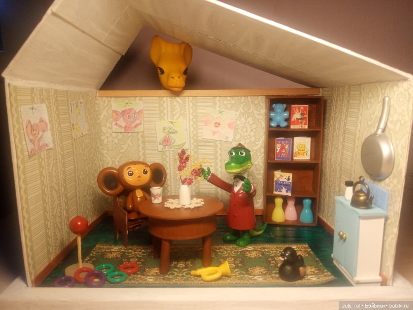 Домик друзей🌸 — Румбоксы и кукольные интерьеры: фото (фото 6)