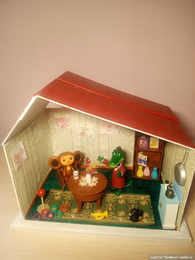 Домик друзей🌸 — Румбоксы и кукольные интерьеры: фото (фото 4)