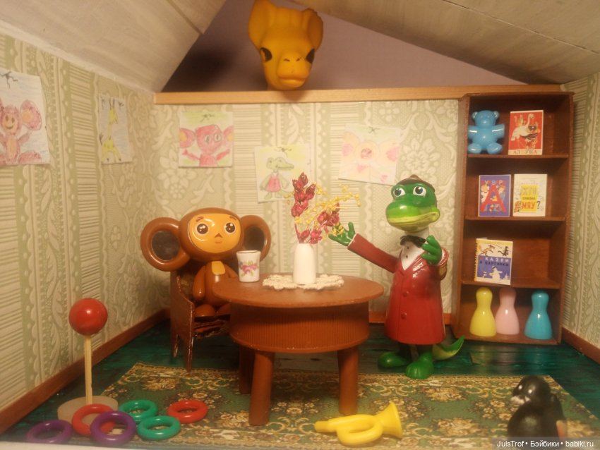 Домик друзей🌸 — Румбоксы и кукольные интерьеры: фото (фото 9)