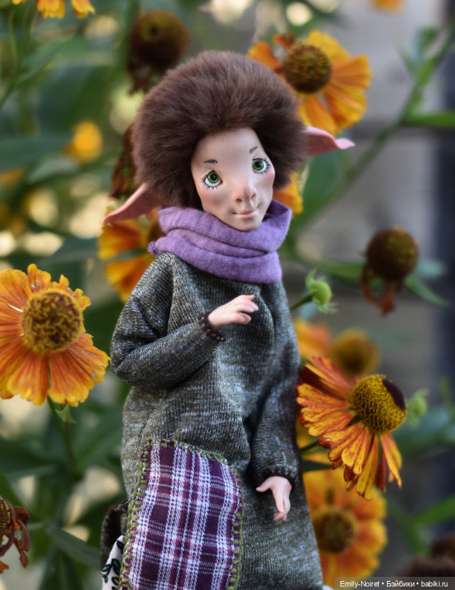 Первые дни осени — Домашние фото авторских игрушек: Тедди (фото 5)