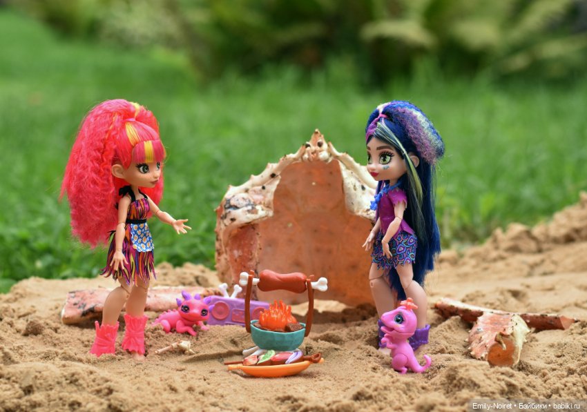 Доисторический пикник — Игровые куклы разных производителей (Разное): редкие бренды