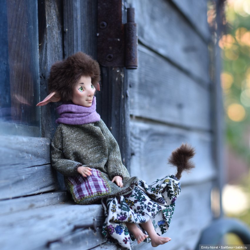 Первые дни осени — Домашние фото авторских игрушек: Тедди (фото 3)