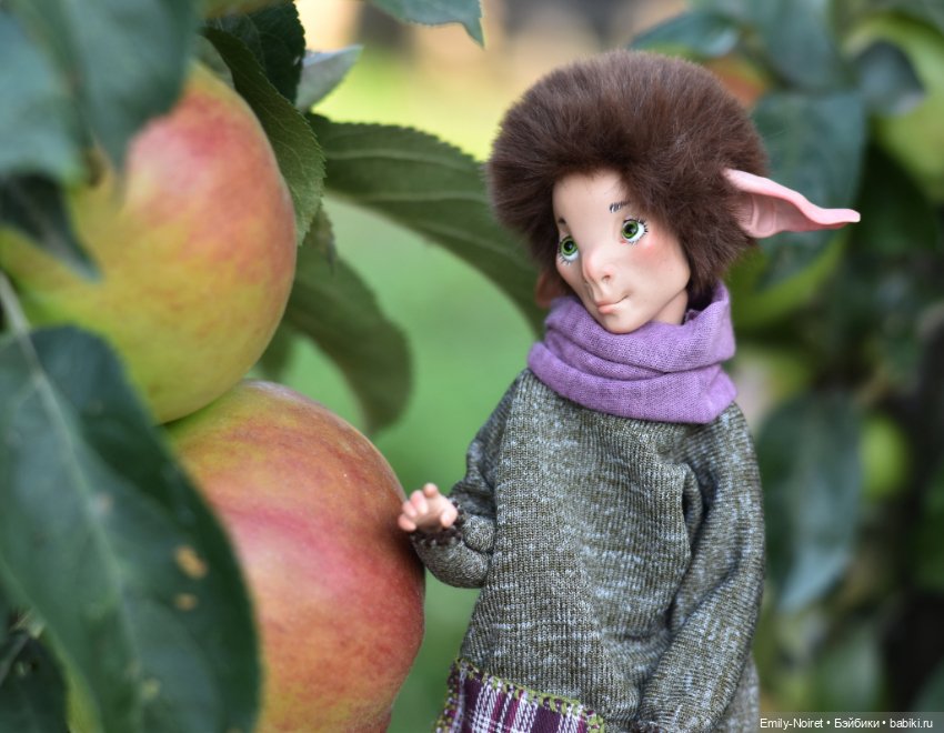 Первые дни осени — Домашние фото авторских игрушек: Тедди (фото 7)