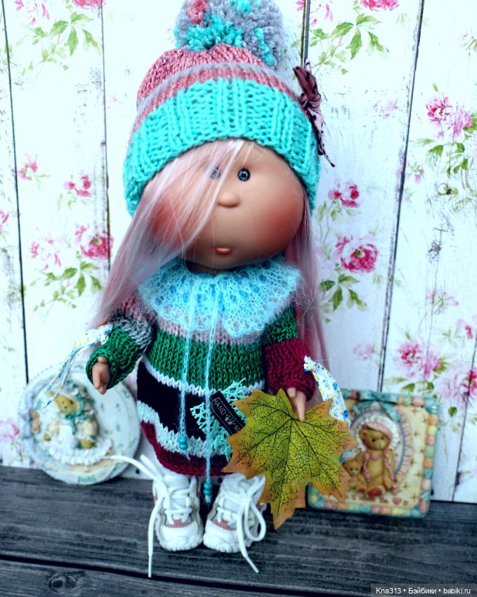 Полосатая коллекция — Одежда и обувь для кукол своими руками: фото