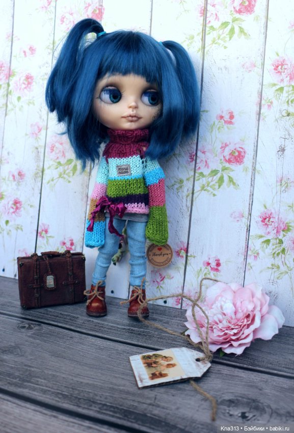 Полосатая коллекция — Одежда и обувь для кукол своими руками: фото