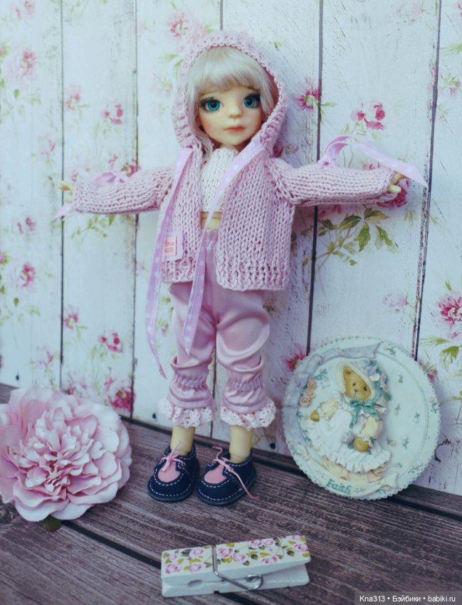 Полосатая коллекция — Одежда и обувь для кукол своими руками: фото