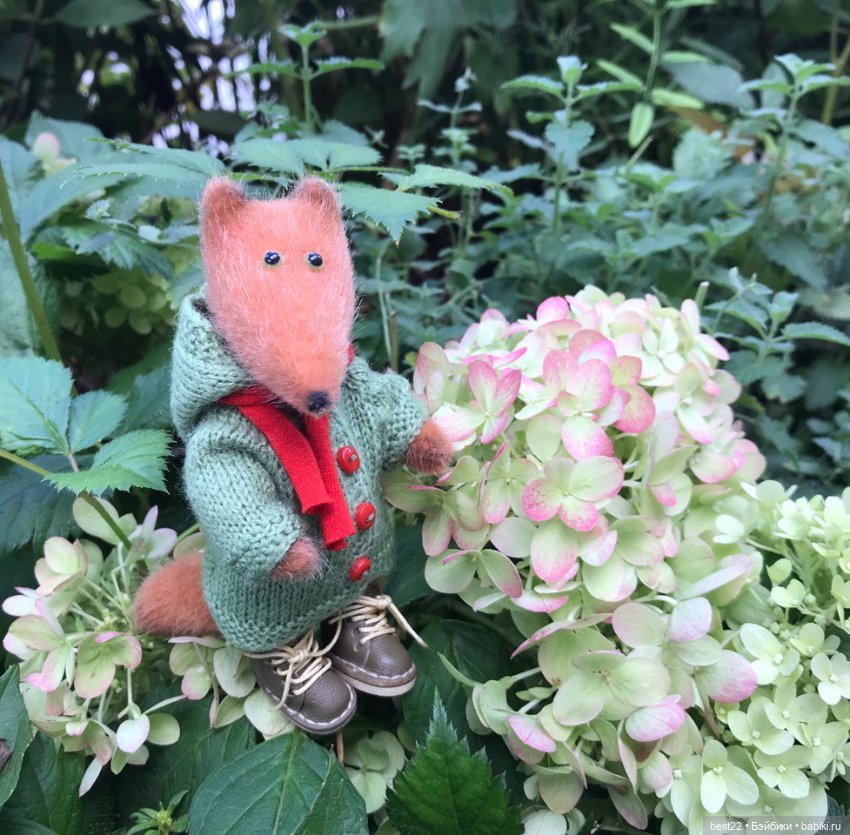 Когда лисенок на прогулке…