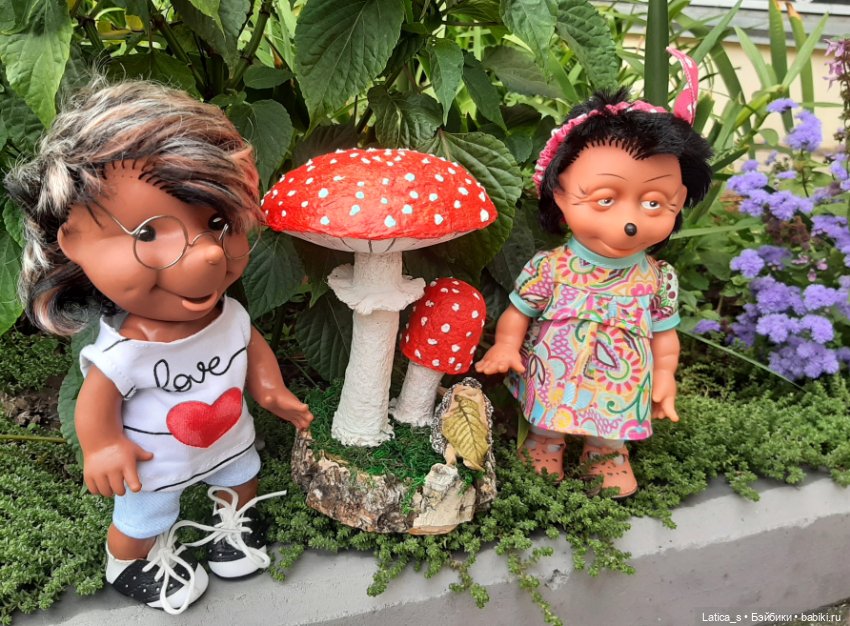 Ёжики ГДР — Куклы Копытки (Schalkau) ГДР: винтаж