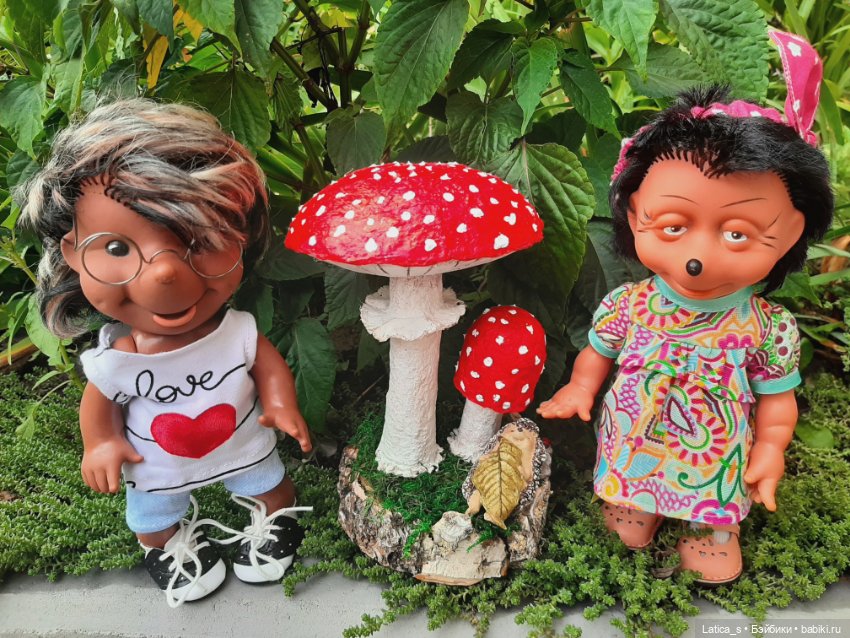 Ёжики ГДР — Куклы Копытки (Schalkau) ГДР: винтаж