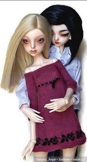 Платья с жаккардовыми орнаментами (фото 10)