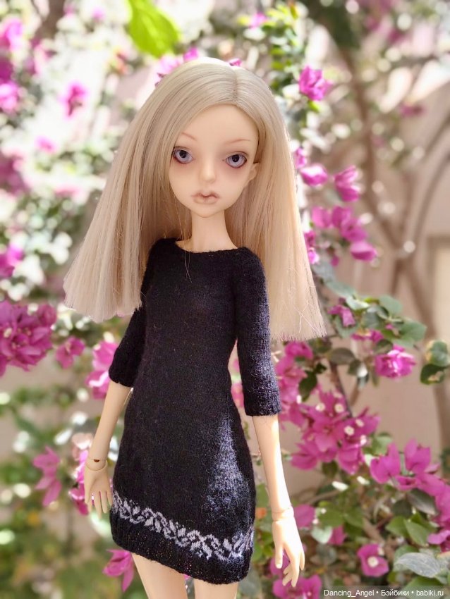 Платья с жаккардовыми орнаментами (фото 7)