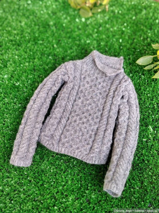 Копия свитера Корнелиани — Одежда и обувь для кукол своими руками: фото (фото 6)