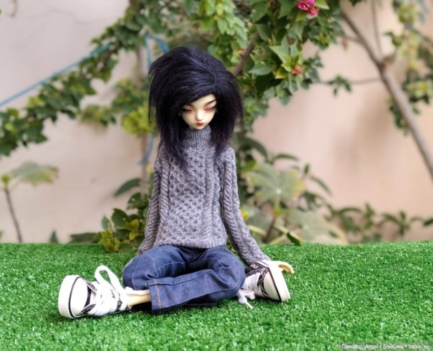 Копия свитера Корнелиани — Одежда и обувь для кукол своими руками: фото (фото 4)
