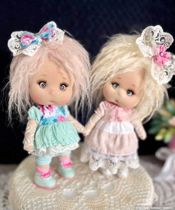 Интерьерная текстильная кукла (фото 2)