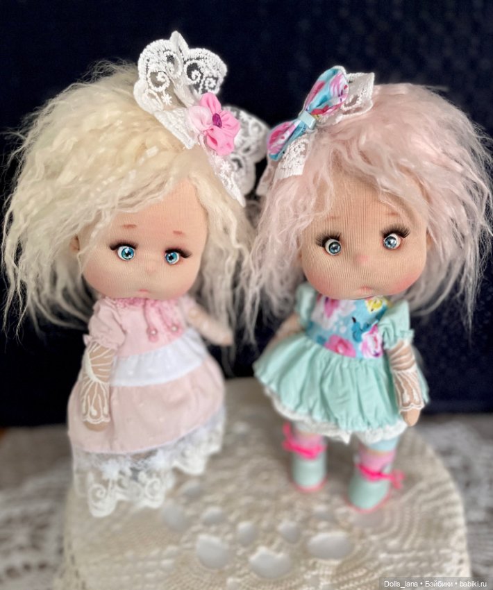 Интерьерная текстильная кукла (фото 4)