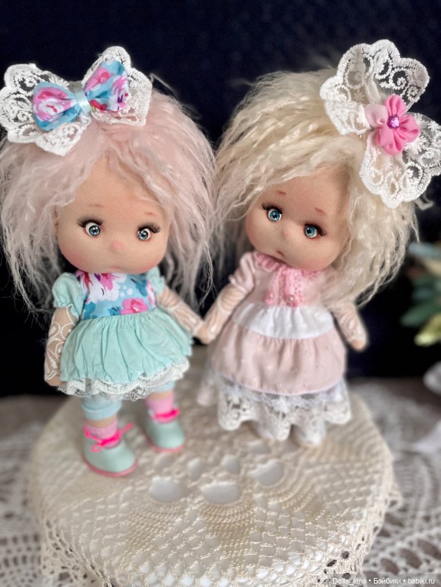 Интерьерная текстильная кукла