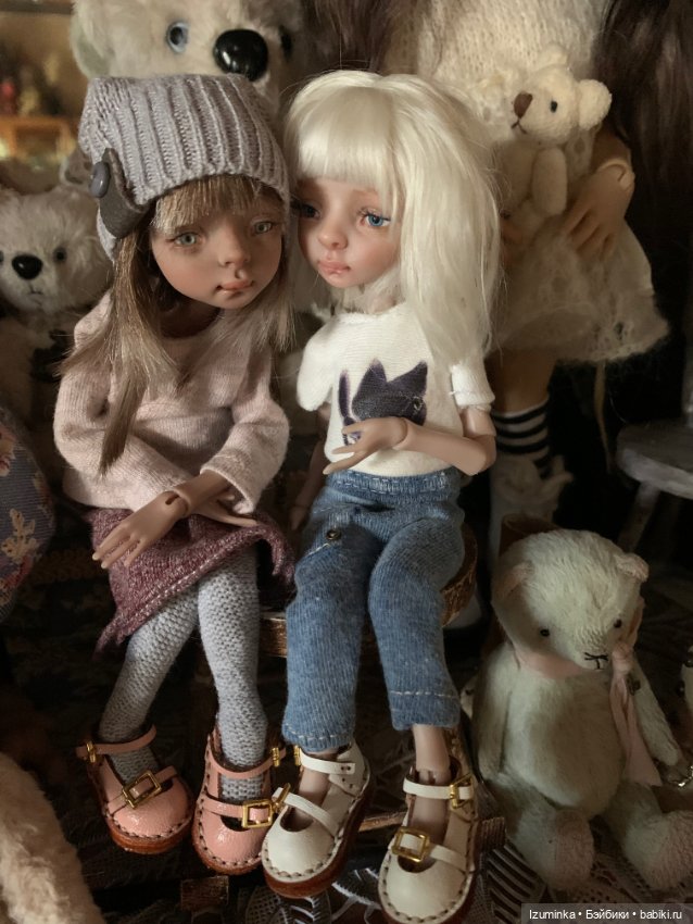 Сестричка приехала! ( Жу - Авторские куклы Даши Нужновой )
