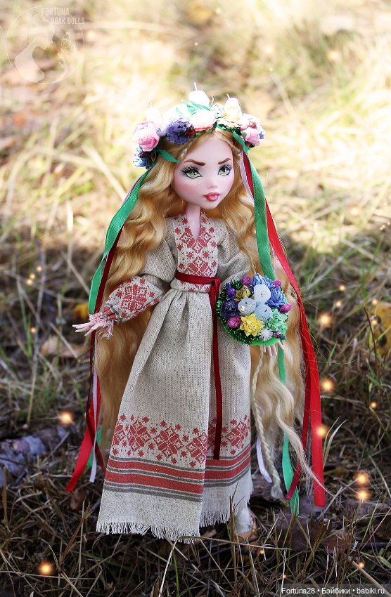 Дань ушедшему лету — ООАК Monster High и Ever After High: репейнт (фото 2)