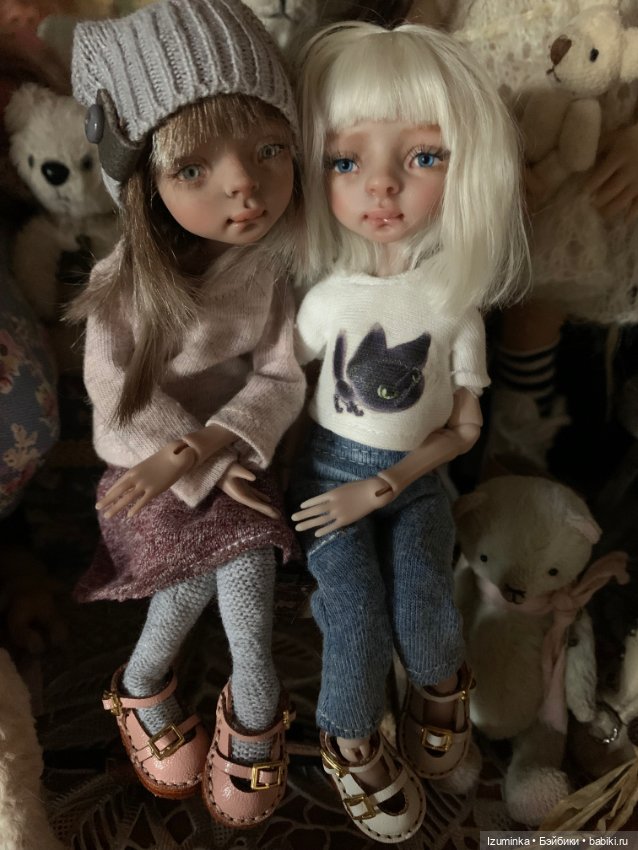 Сестричка приехала! ( Жу - Авторские куклы Даши Нужновой ) (фото 2)