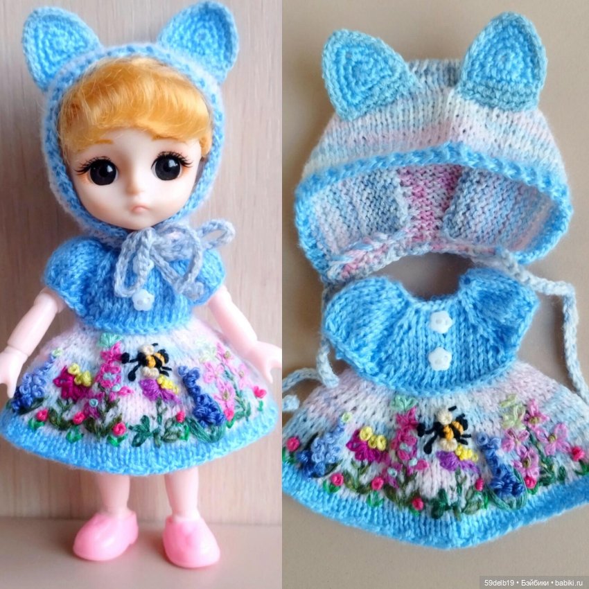 Тея в новом наряде и с новой подружкой - кошечкой Лаской (фото 7)