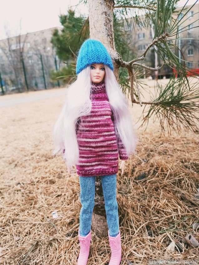 Вязаный гардероб моих кукол (фото 5)