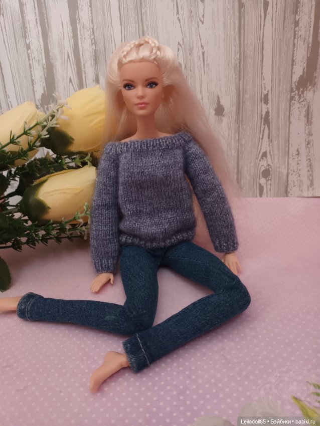 Вязаный гардероб моих кукол (фото 10)