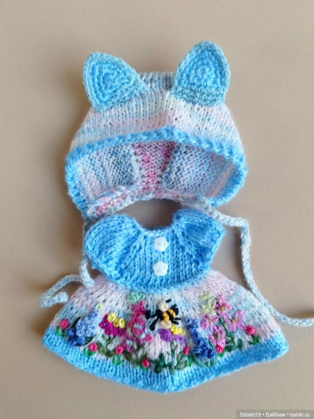 Тея в новом наряде и с новой подружкой - кошечкой Лаской (фото 6)