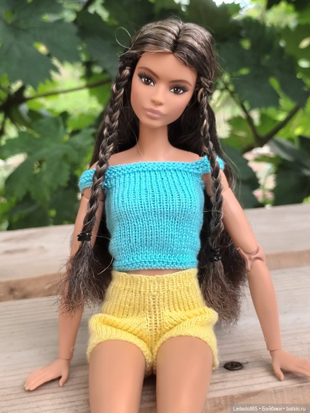 Вязаный гардероб моих кукол (фото 3)