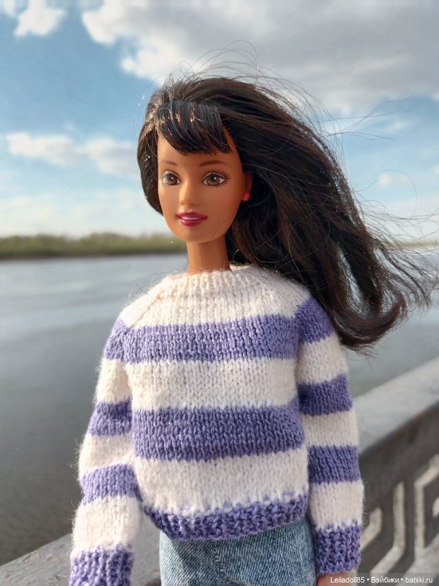Вязаный гардероб моих кукол (фото 9)