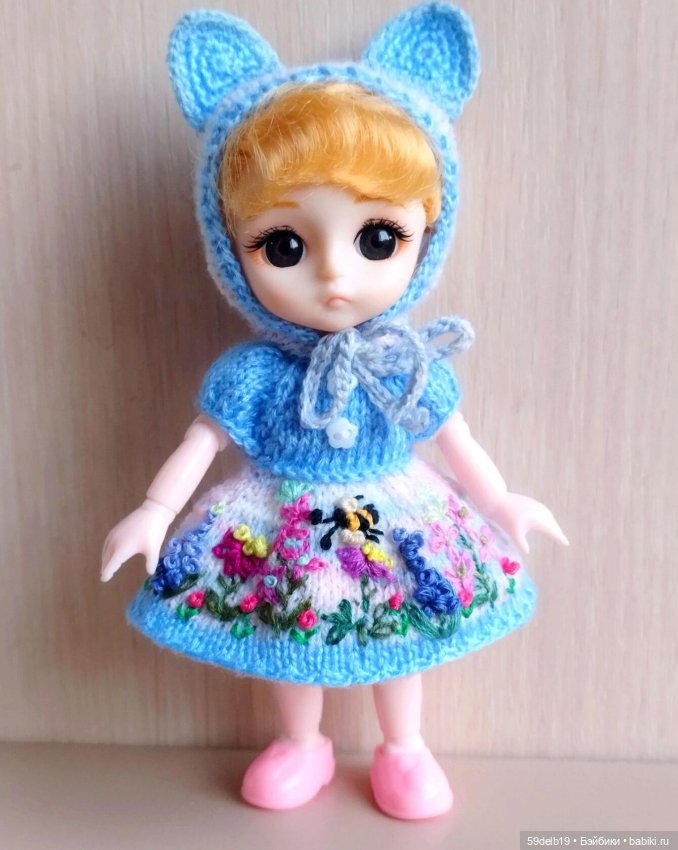 Тея в новом наряде и с новой подружкой - кошечкой Лаской (фото 4)