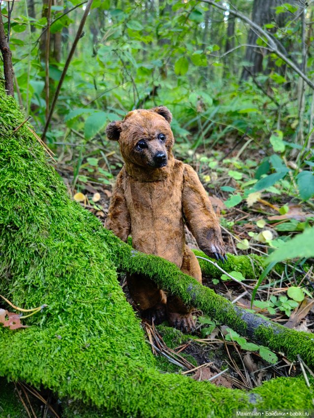 Дедушка и внук Медведи Инны Матус (фото 6)