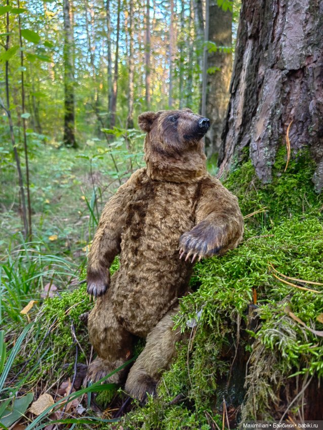 Дедушка и внук Медведи Инны Матус (фото 3)