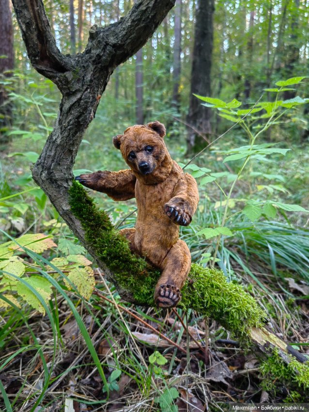 Дедушка и внук Медведи Инны Матус (фото 4)