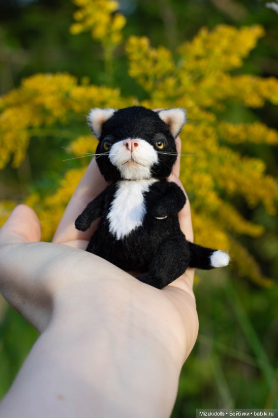 Котики /ᐠ_ ꞈ _ᐟ\ — Авторские мишки Тедди и друзья: фото (фото 5)