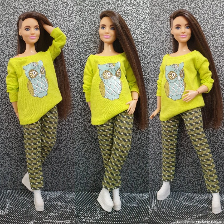 Вирджиния. Новая прическа Барби Экстра (фото 4)