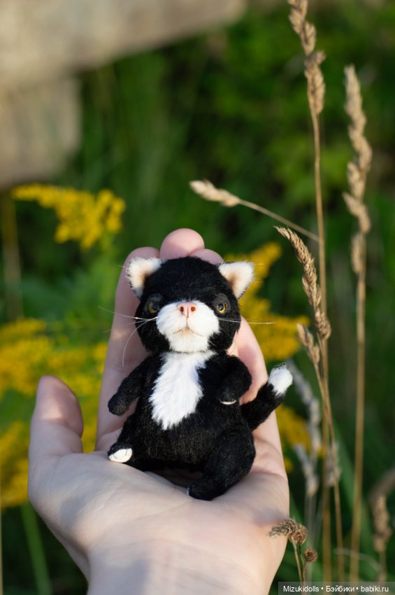 Котики /ᐠ_ ꞈ _ᐟ\ — Авторские мишки Тедди и друзья: фото (фото 6)