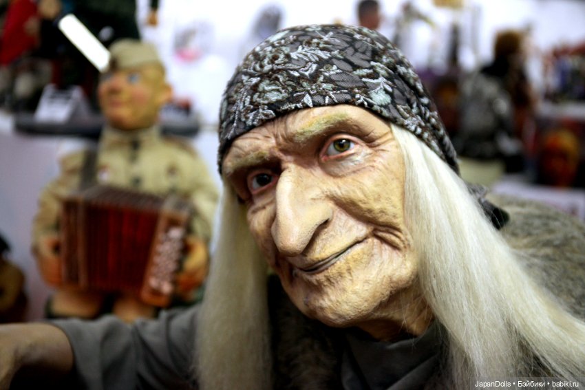 "Бабушка" на выставке "Куклы с характером. Четвертая высота" (фото 3)
