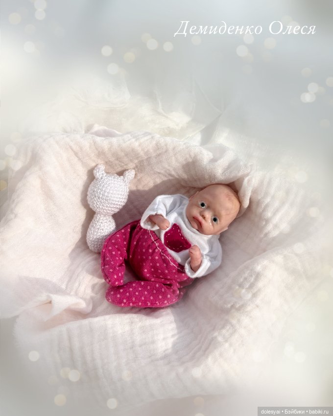 Девчушка 👧 — Обучение реборнингу: роспись (фото 4)